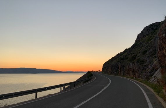 Zagreb - Adriatic coastal road -  Zadar